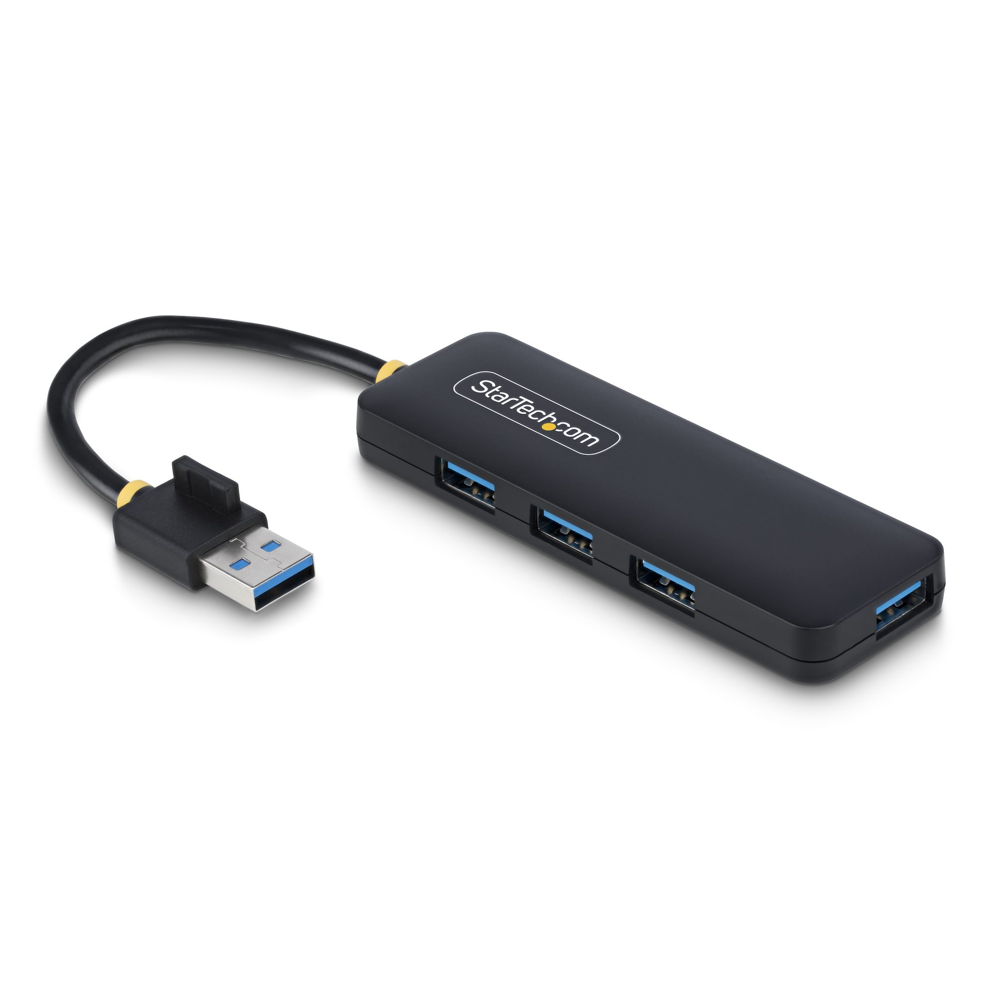 StarTech.com Hub USB-A a 4 porte 5 Gbps alimentato via bus mini hub USB da viaggio/portatile splitter USB 3.0 multiporta protez