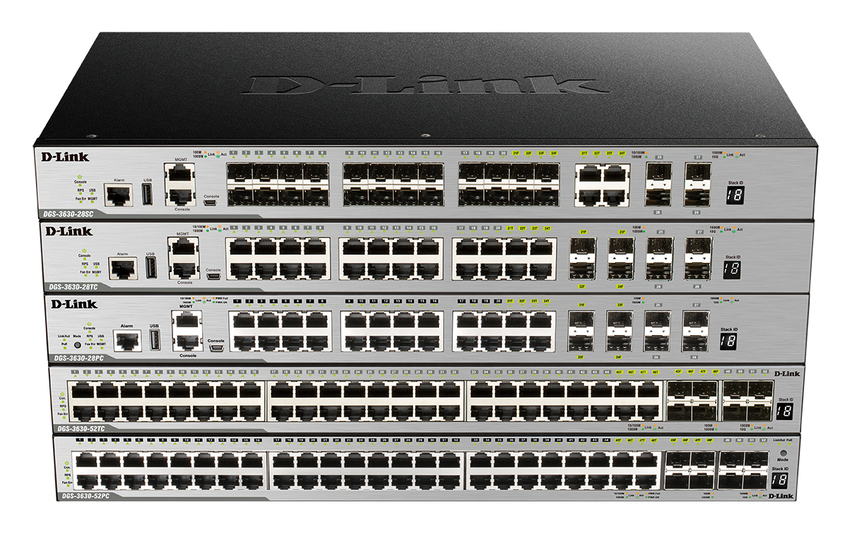 D-Link DGS-3630-52PC network switch Managed L3 Gigabit Ethernet (10/100/1000) Power over Ethernet (PoE) 1U Black – image 6