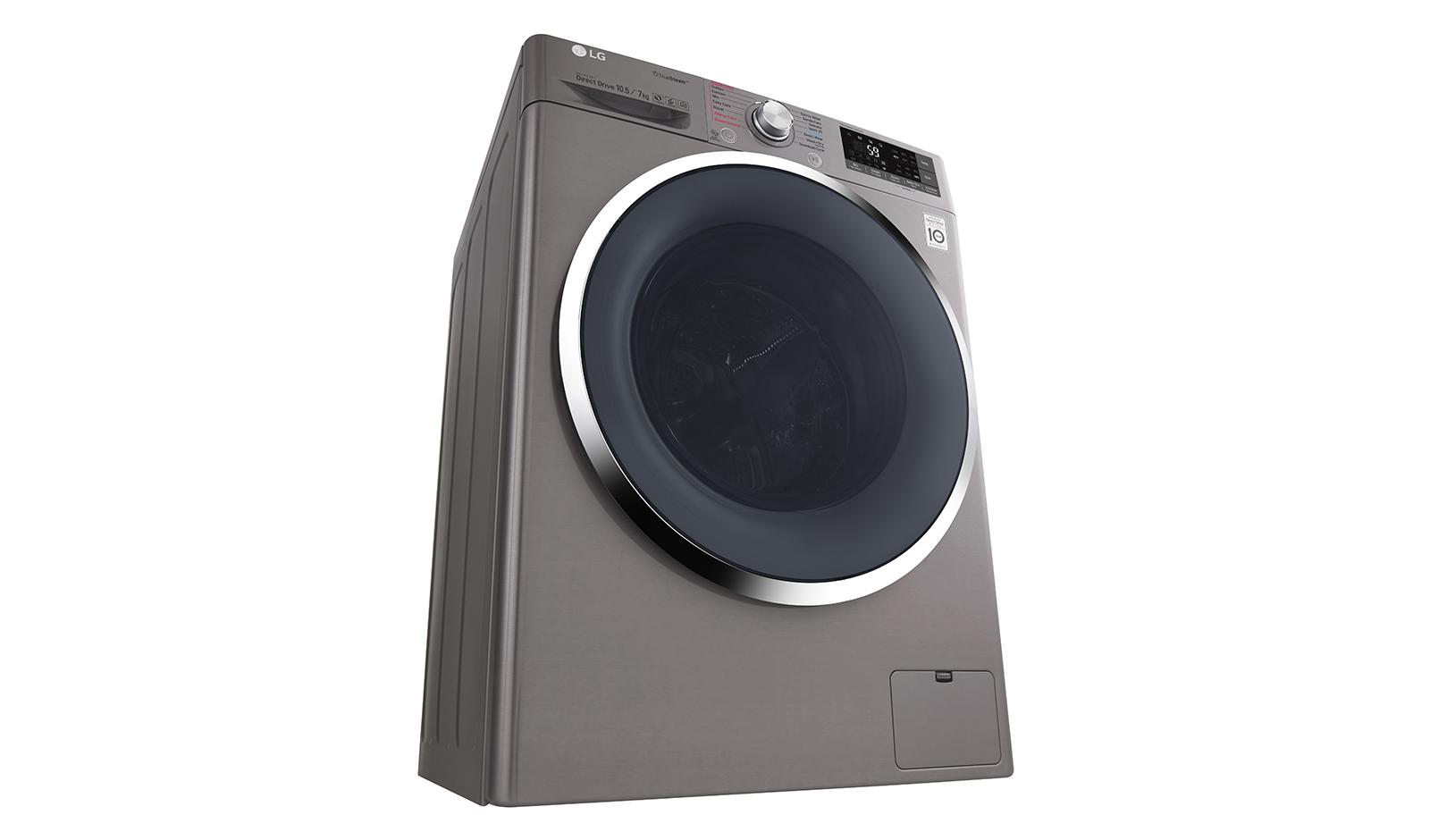 LG F4J8JH2S washer dryer Freestanding Front-load Stainless steel – image 2