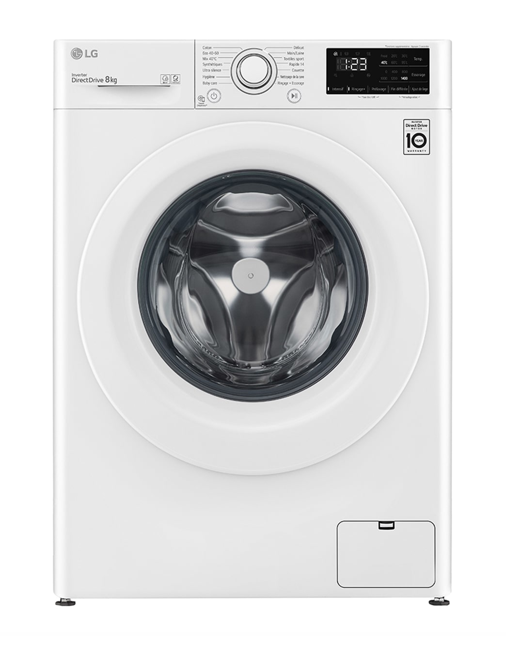 LG F84V33WH washing machine Front-load – image 1
