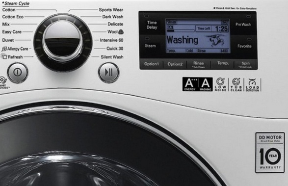 LG F1495BDS washing machine Front-load – image 2