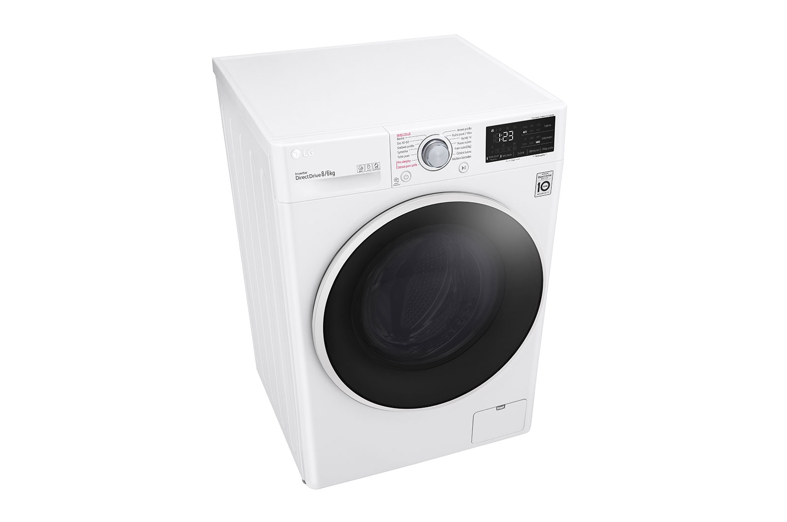 LG F84DV3UTNWT washer dryer Freestanding Front-load White – image 6