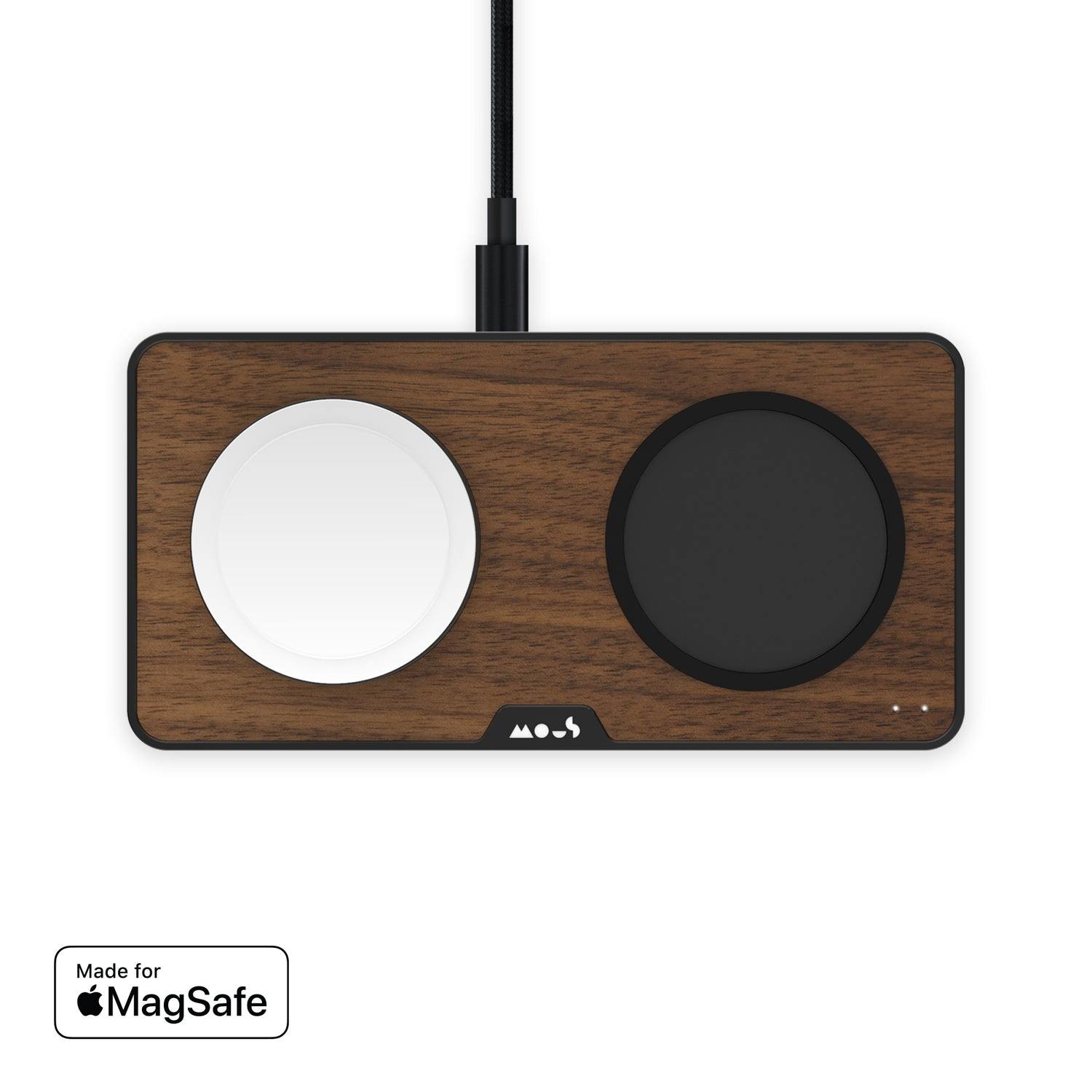 Mous Walnut Charging Station with MagSafe