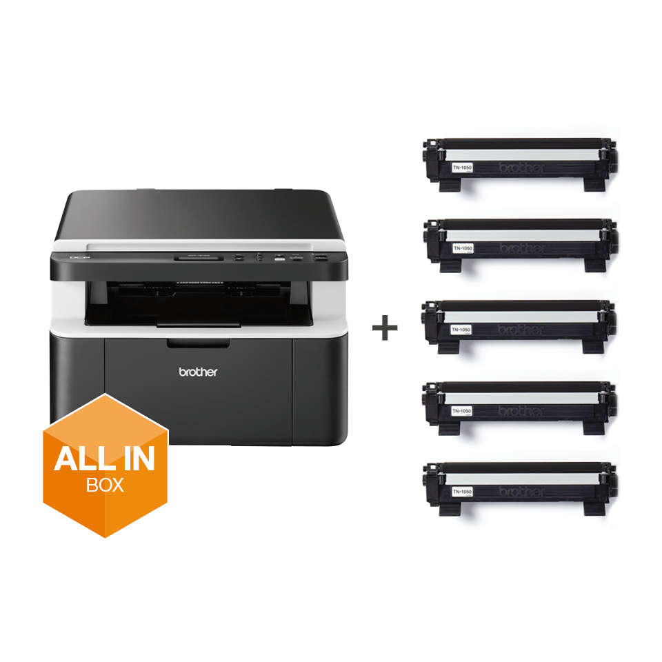 Brother DCP-1612WVB multifunktionsskrivare laser A4 2400 x 600 DPI 20 ppm Wi-Fi
