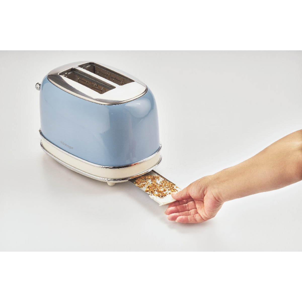 Ariete 155 Design 2 Slice Toaster with Sandwich Cages, 6 Toasting Levels – image 3