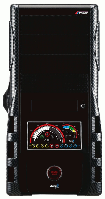 Aerocool V12XT Midi Tower Black – image 2