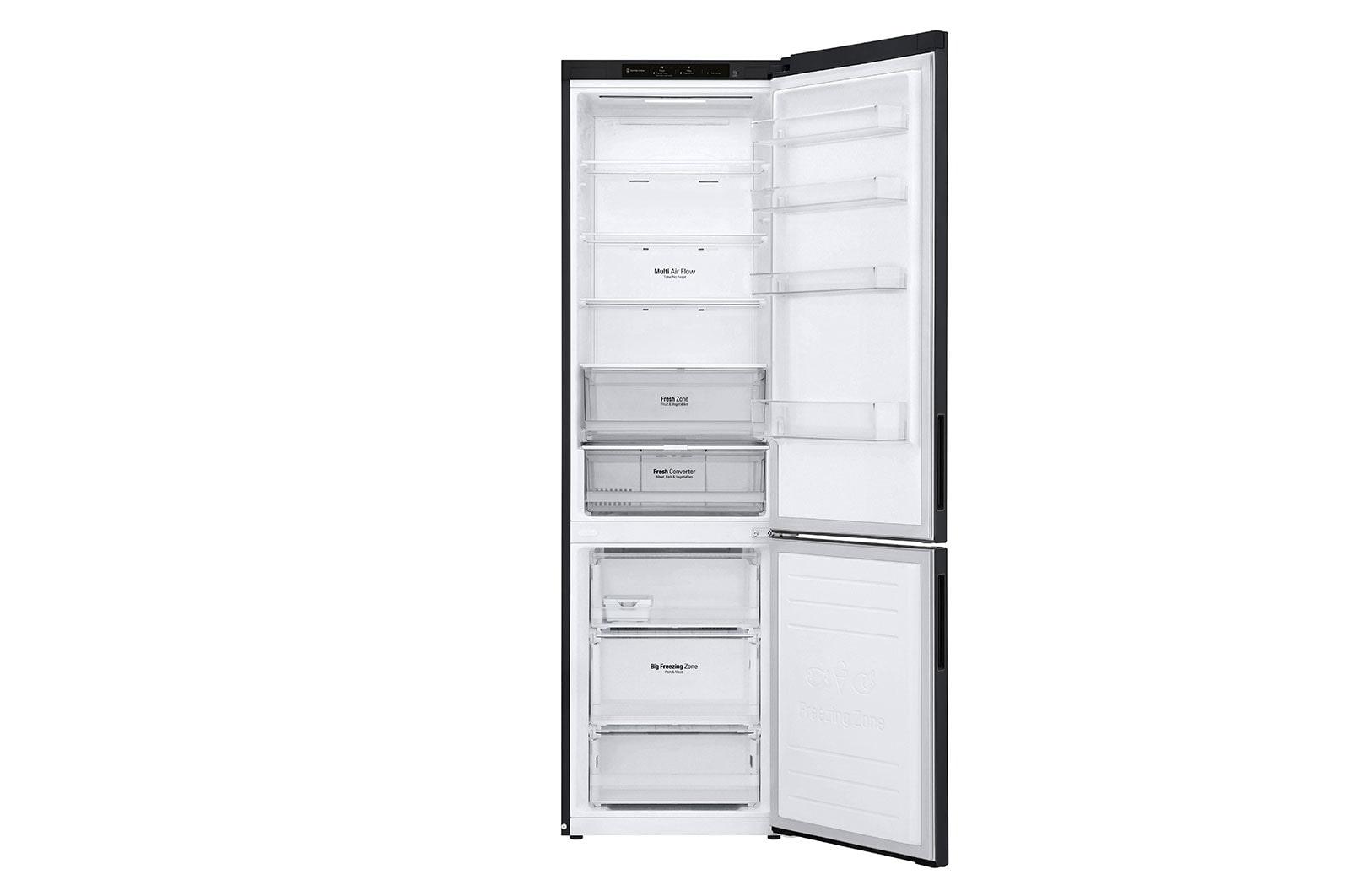 LG GBP62MCNBC Freestanding 384 L B Black - Image 3