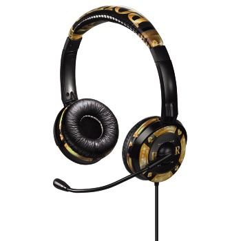 Hama No-Limit Headset Wired Head-band Gaming Black, Gold – image 1
