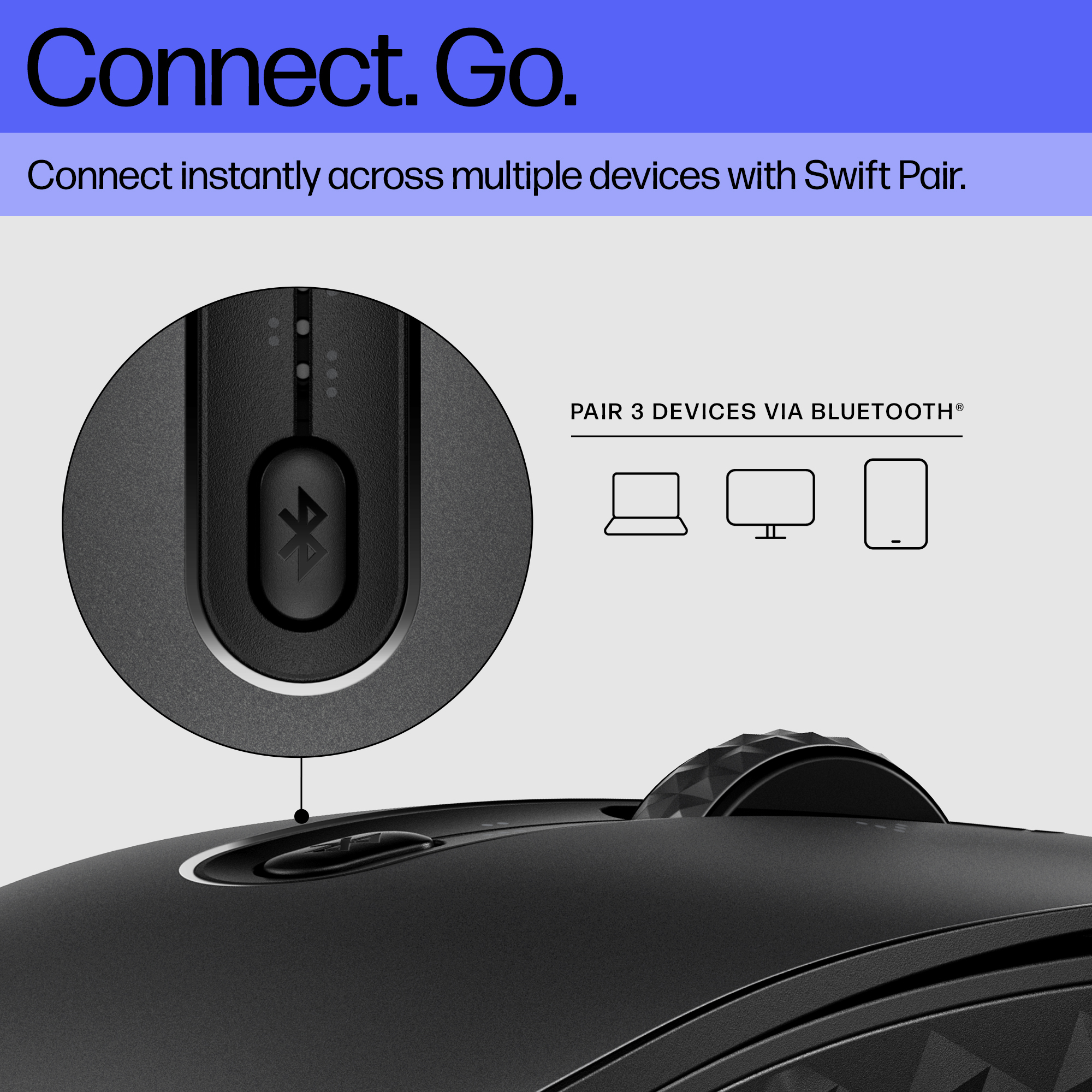 HP 695 Qi-Charging Wireless Mouse – image 3