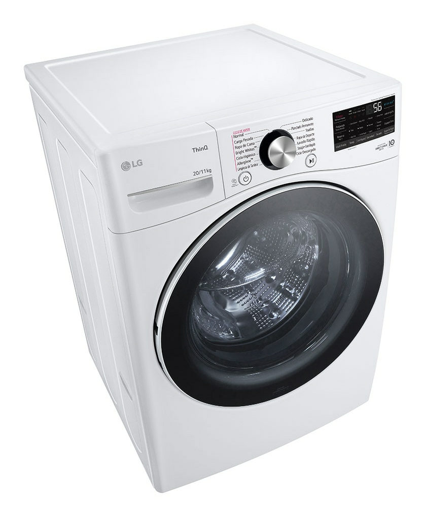 LG WD20WV26R washer dryer Freestanding Front-load White – image 9