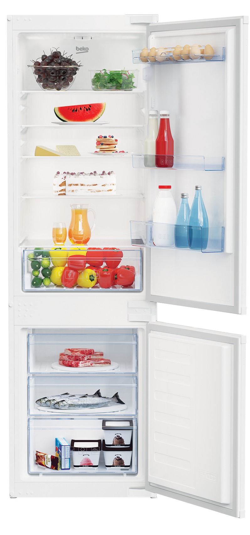 Beko BCS28KFSN — vue 1 sur 2