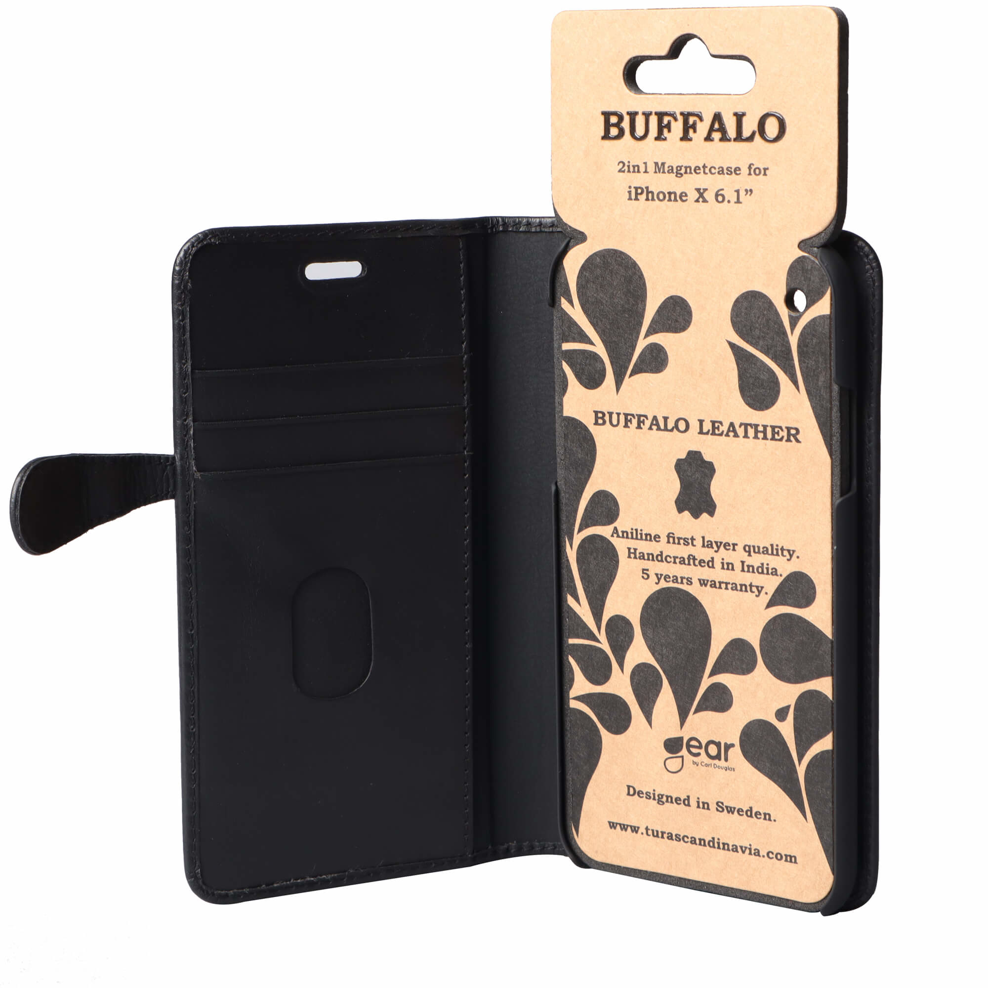 Buffalo 658561 mobile phone case Folio Black – image 5