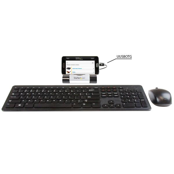 StarTech.com 3-Port USB 3.0 Hub for Laptops & Windows Based Tablets + Fast-Charge Port & Device Stand - Black – image 7
