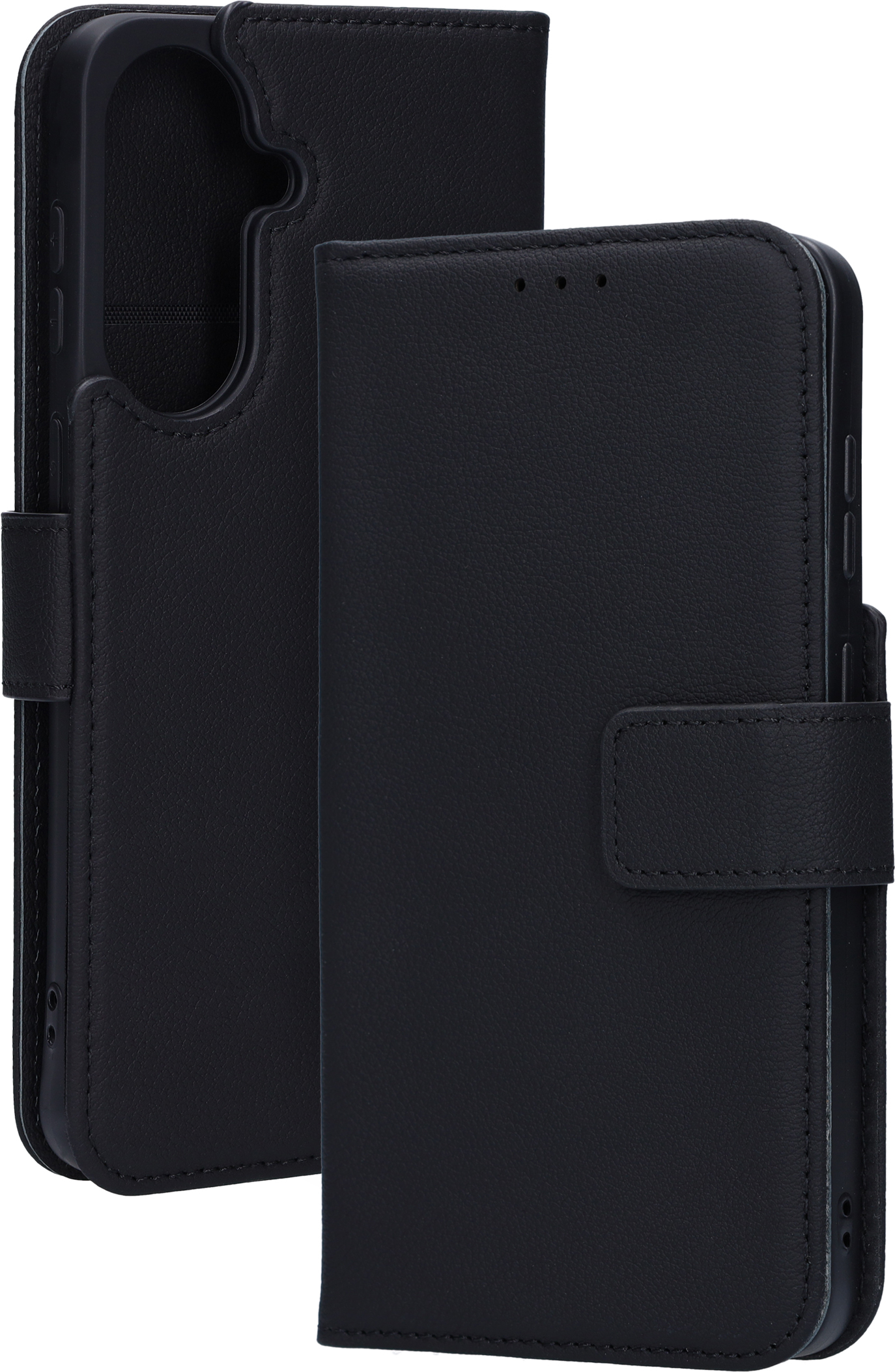 Mobiparts Leather Wallet Case Samsung Galaxy A57 Black