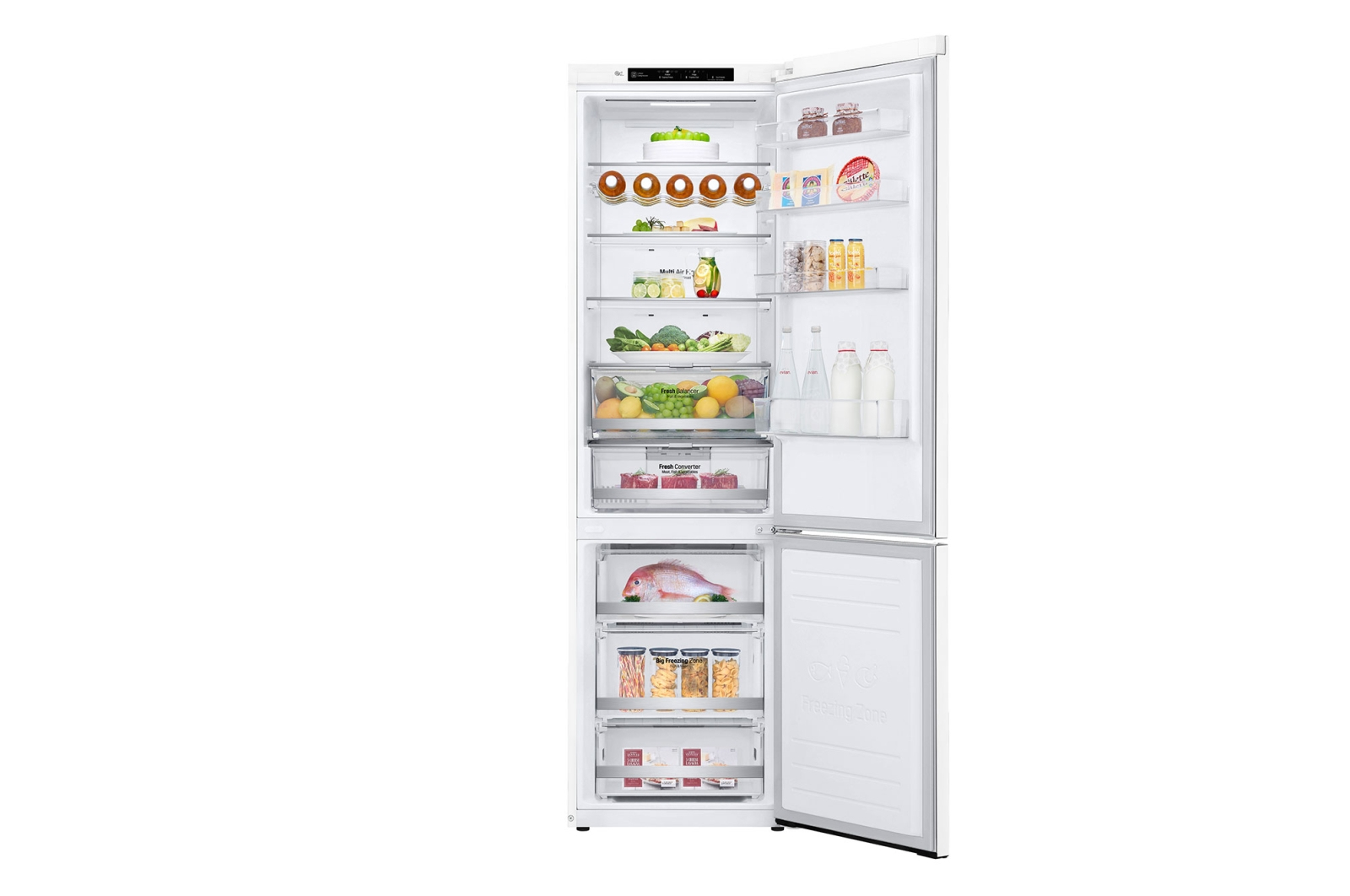 LG GBB71SWEFN fridge-freezer Freestanding – image 7