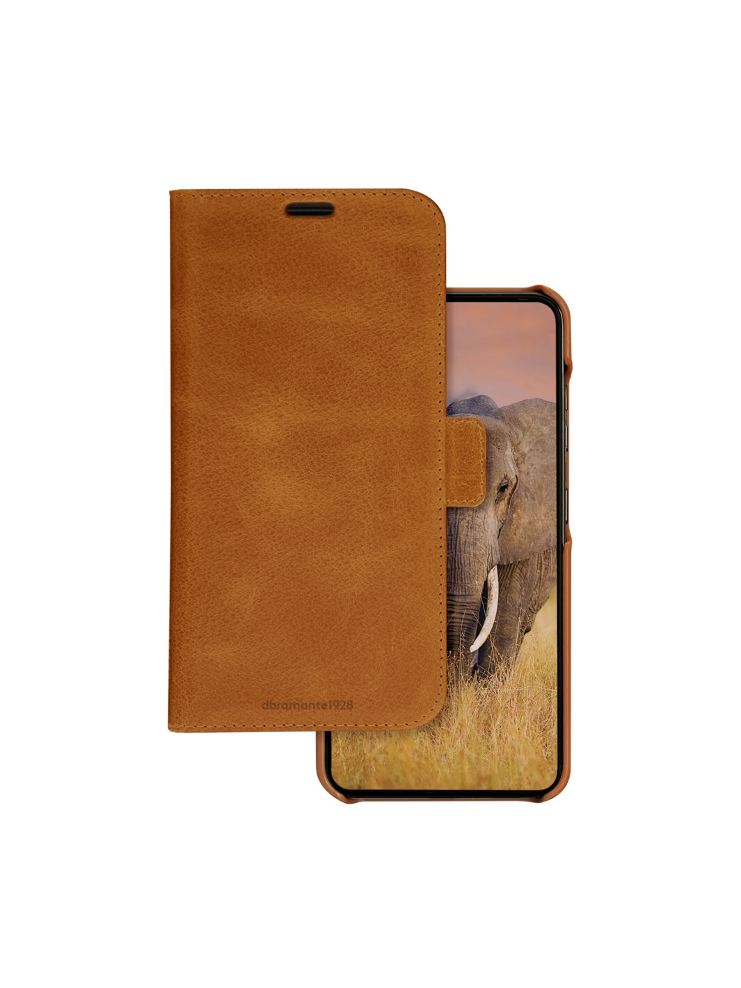 dbramante1928 Lynge custodia per cellulare 158 cm (6.2") Custodia a borsellino Marrone chiaro