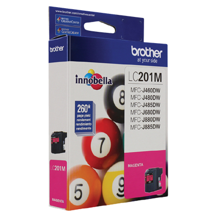 Brother LC201M ink cartridge 1 pc(s) Original Standard Yield Magenta – image 6