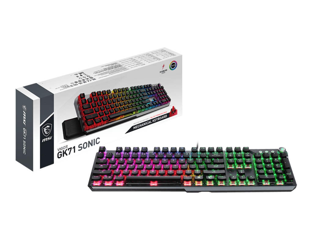MSI VIGOR GK71 SONIC - RED SWITCHES – image 5