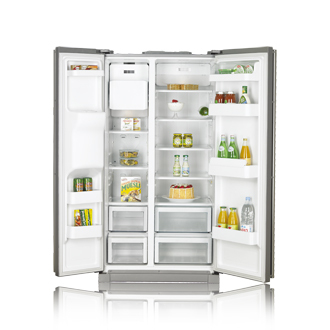 Samsung RSA1UTMG side-by-side refrigerator Freestanding – image 2