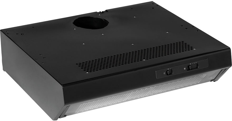 Gorenje DU6111S cooker hood Semi built-in (pull out) Black 220 m³/h