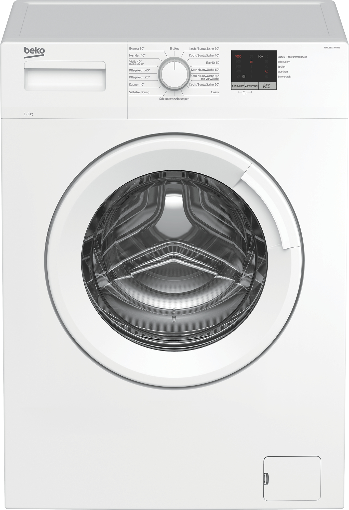 Beko WML61023NGR1 washing machine Front-load – image 1