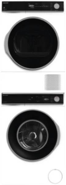 Sharp ES-NFA814BW1NA-CH + KD-NHH8S8GW3-CH — vue 1 sur 2