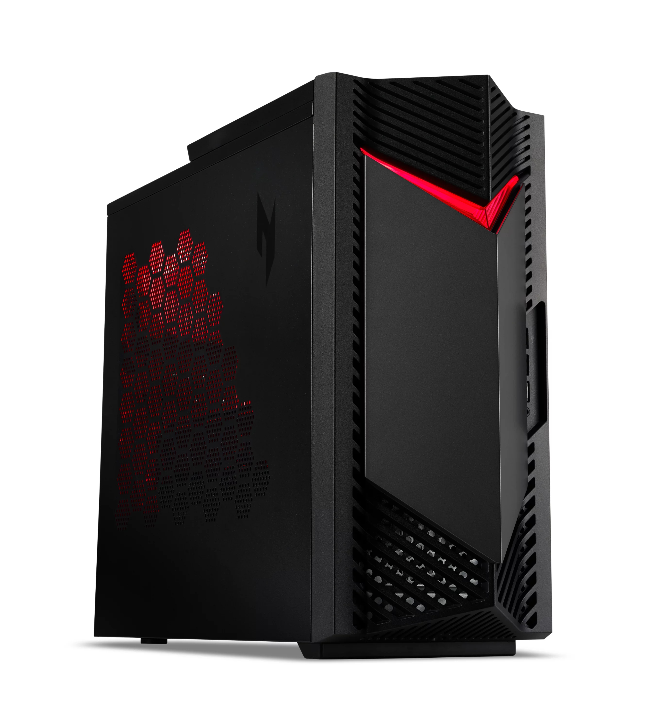 Acer Nitro 50 (N50-660) Intel Core Ultra 7 265F 32 GB DDR5-SDRAM 1 TB SSD NVIDIA GeForce RTX 5060 Windows 11 Home Desktop PC Black, Red image 3