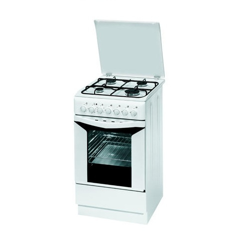 Indesit K1G11SW cooker Freestanding cooker Gas White