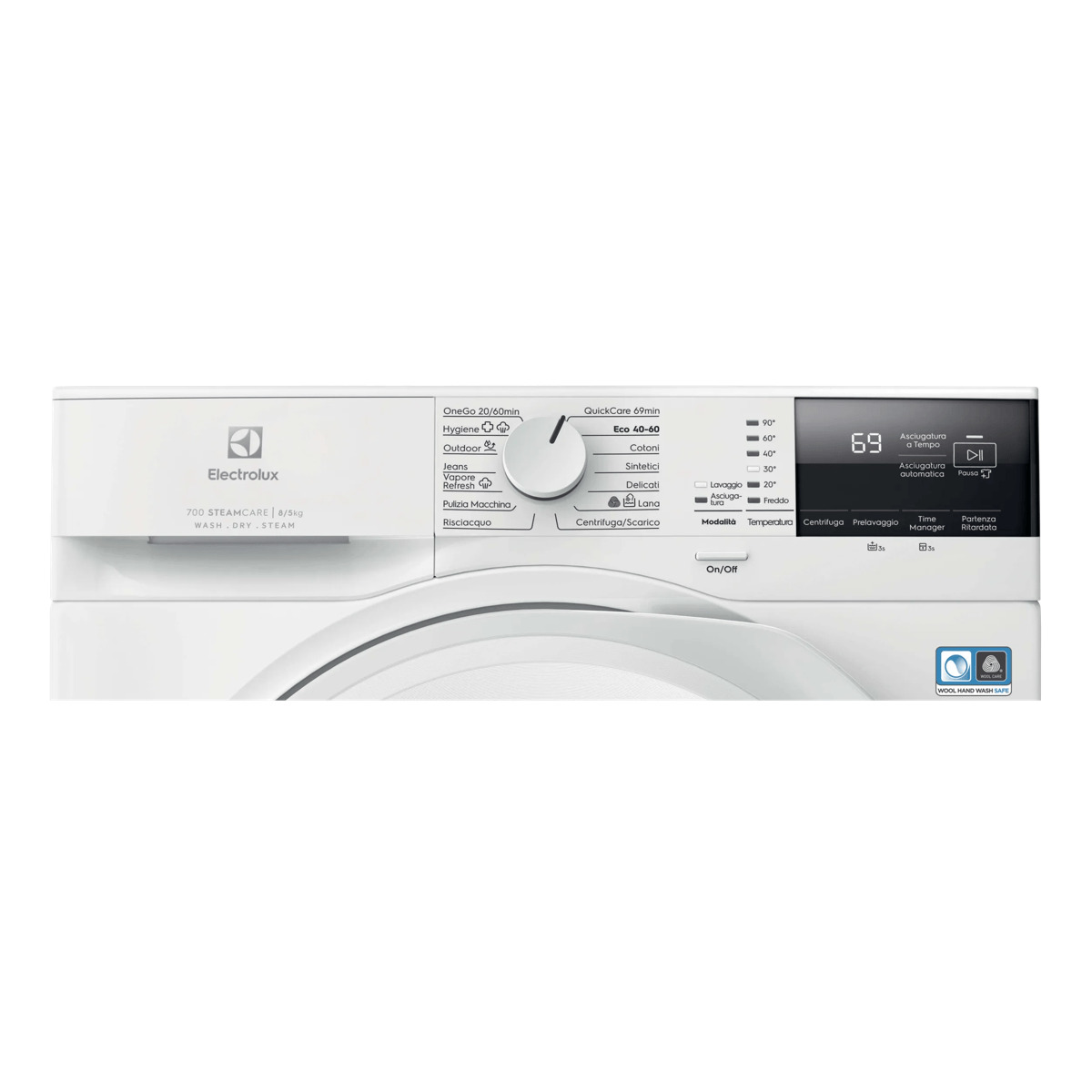 Electrolux EW7W285W washer dryer Freestanding Front-load White – image 9