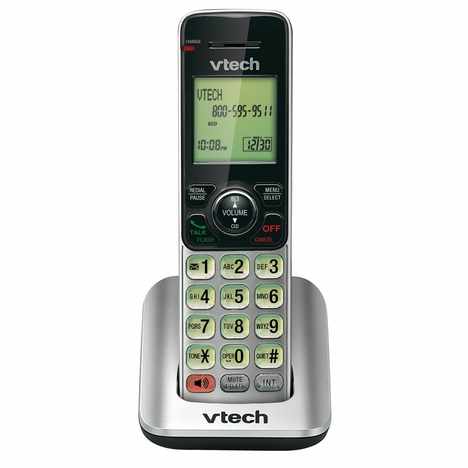 VTech CS6609 telephone handset DECT telephone handset Caller ID Silver
