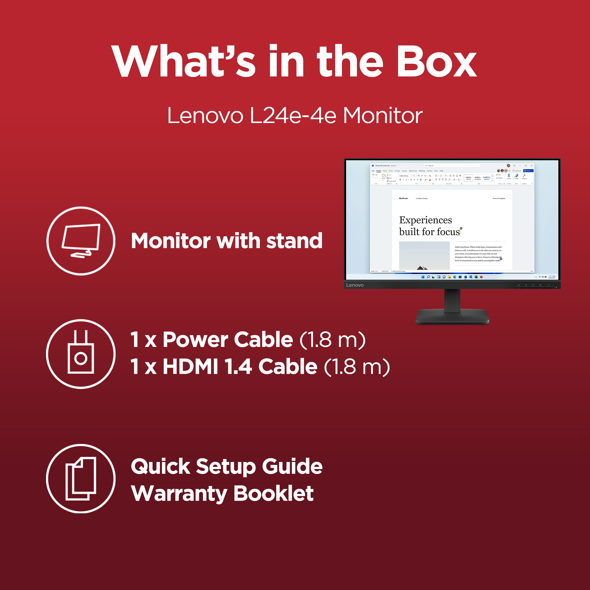 Lenovo 68C2KAC1UK computer monitor – image 9