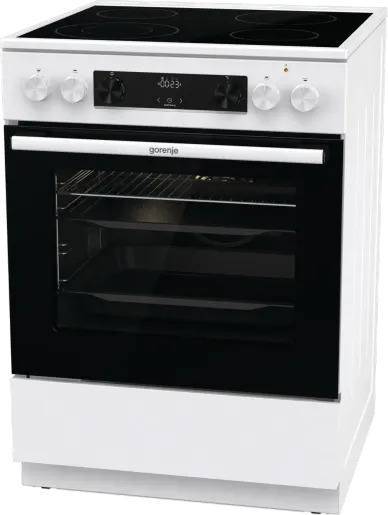 Gorenje GECS6C70WC Freestanding cooker Electric Ceramic hob White, Black – image 7