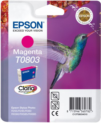 Epson T0803 Ink Cartridge Magenta