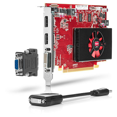 HP QP027AT graphics card AMD Radeon HD6570 – image 2