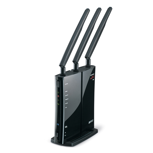 Buffalo WZR-HP-G450H wireless router Gigabit Ethernet Black – image 2