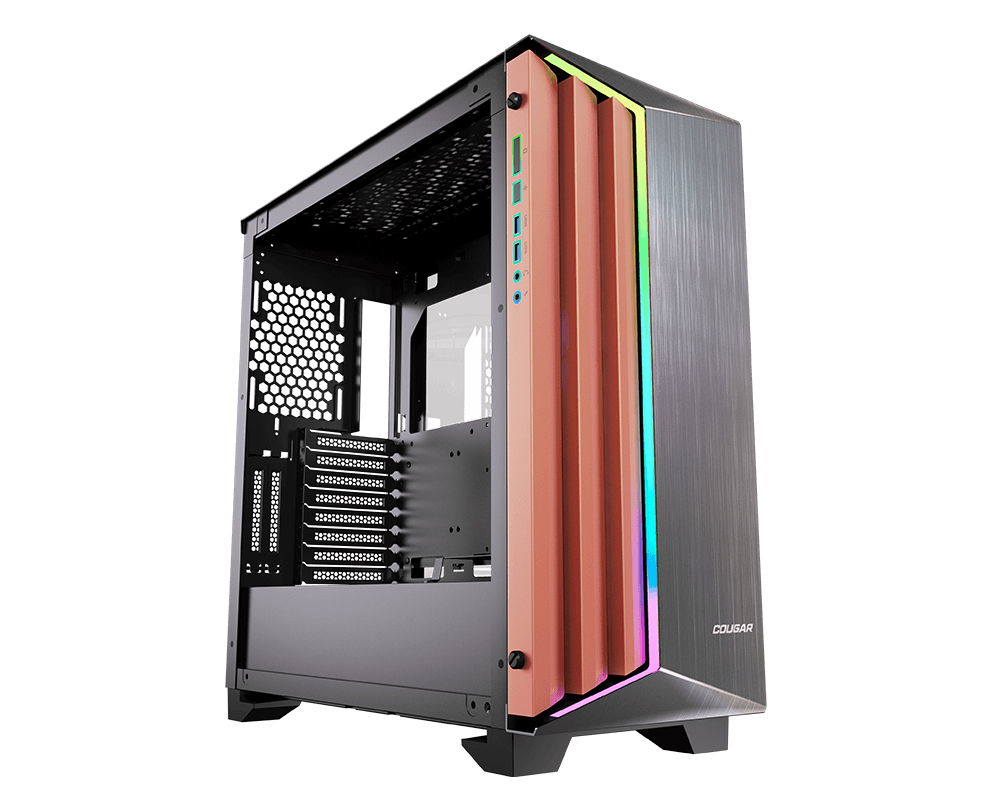 COUGAR DarkBlader-S Full Tower Black, Orange – image 7