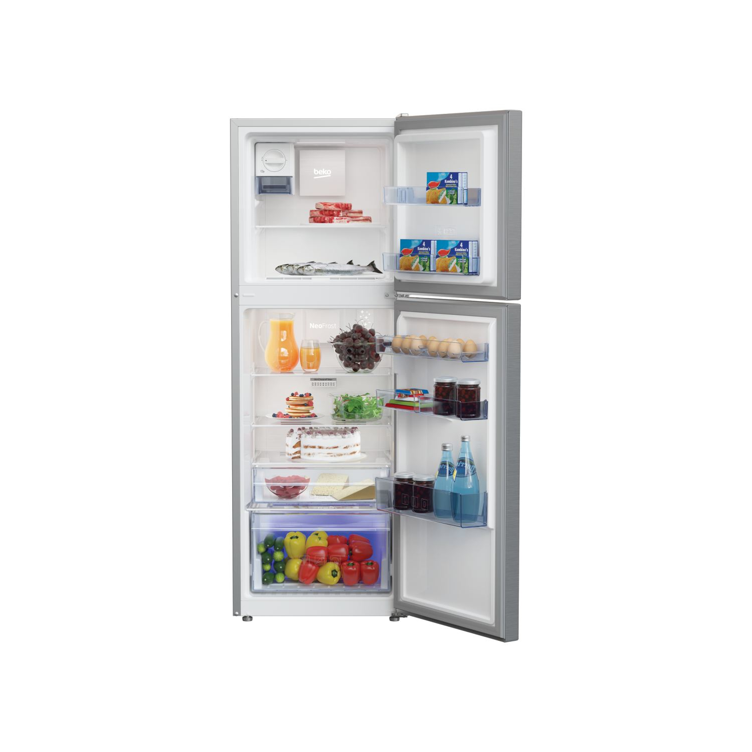 Beko RDNT250I20VZP fridge-freezer Freestanding – image 2