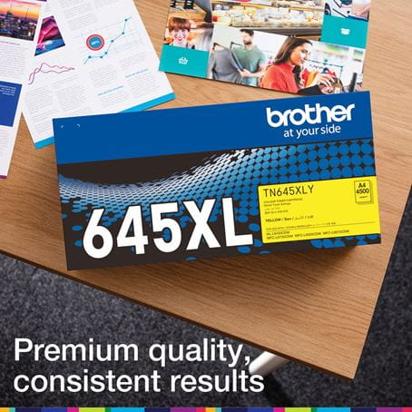 Brother TN-645XLY toner cartridge 1 pc(s) Original Yellow – image 3