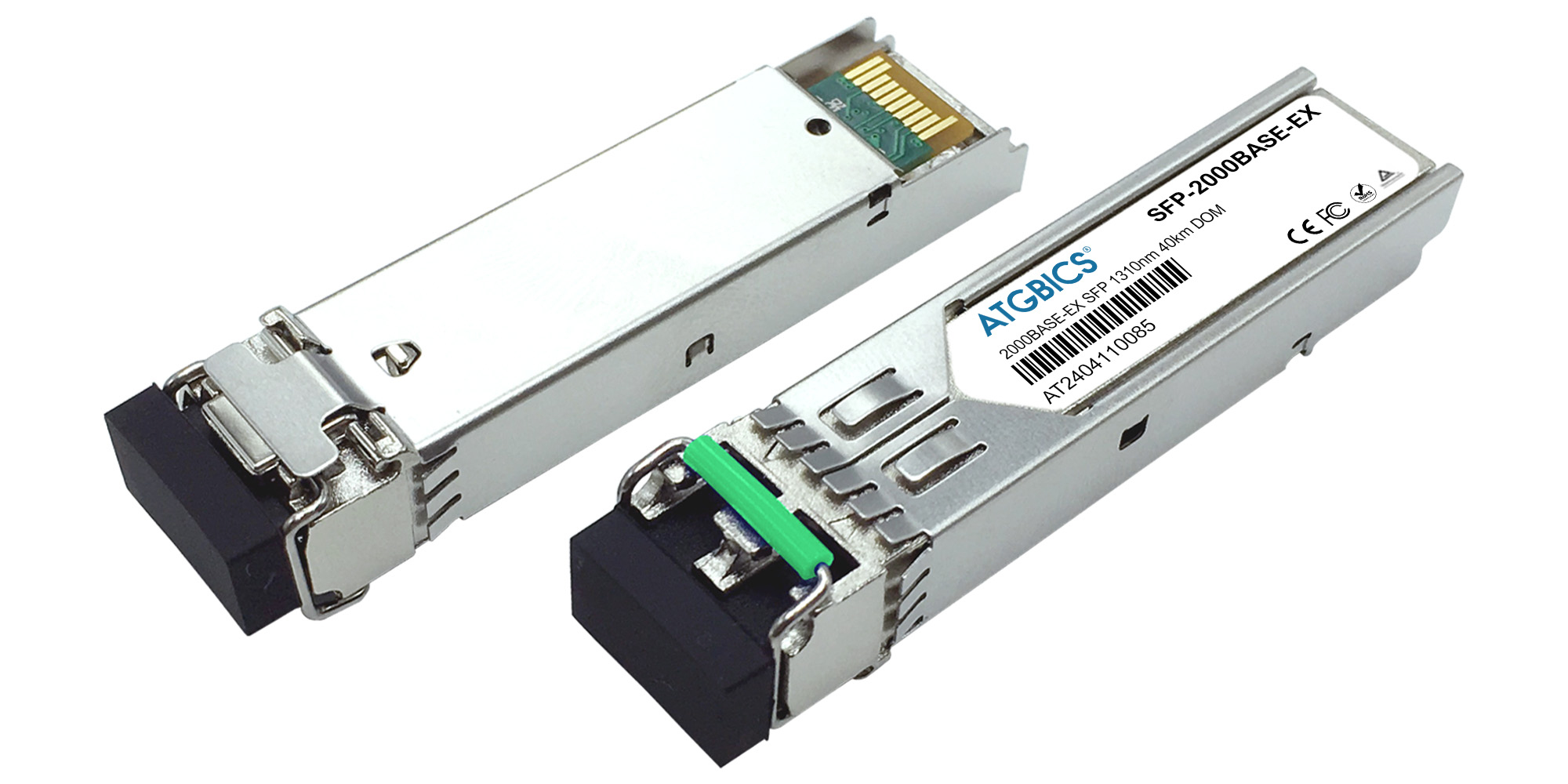 ATGBICS SFP-2505 LevelOne compatible Transceiver SFP 2.5GBase-EX (1550nm SMF 40km LC DOM)