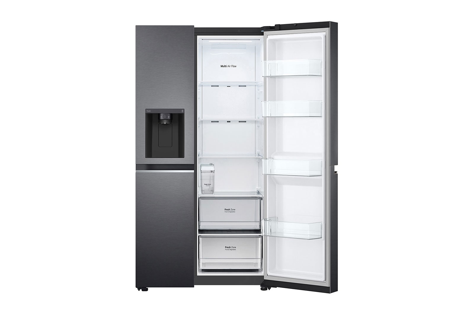 LG GSLV71MCTE side-by-side refrigerator Freestanding – image 5