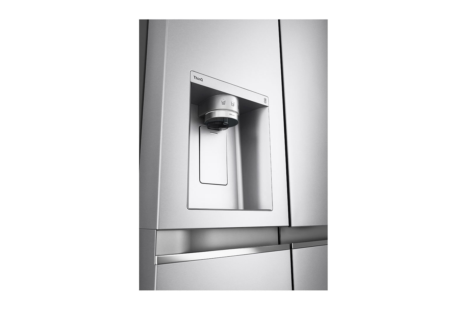 LG GSLV91BSA side-by-side refrigerator Freestanding – image 5