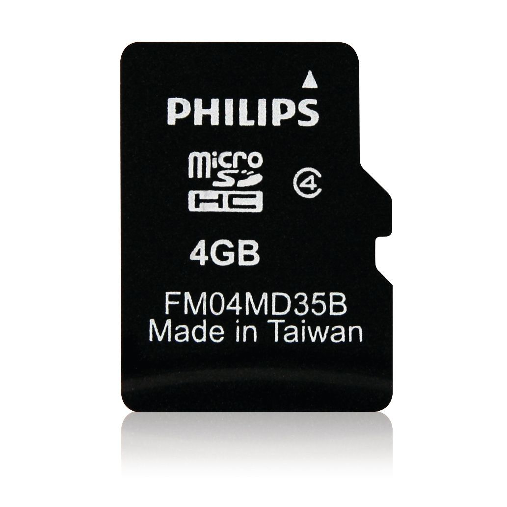 Philips Micro SD cards FM04MD35B/10