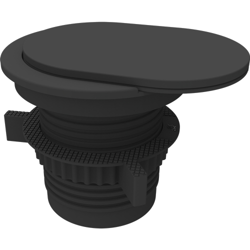 Fellowes Einbausteckdose Schreibtisch 230V USB-A,USB-C schwa