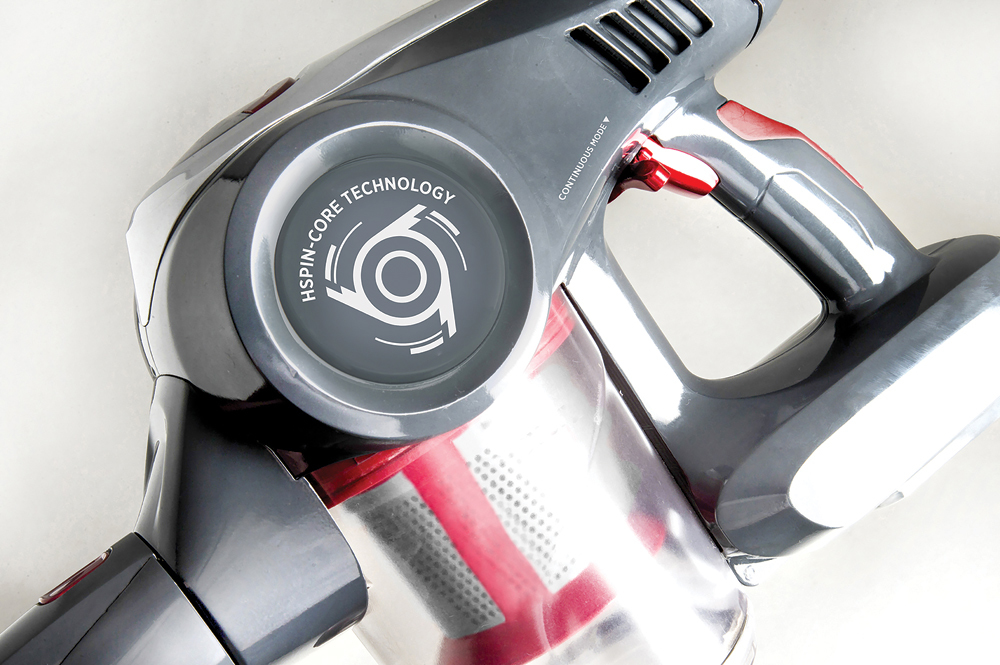Hoover DS22G stick vacuum/electric broom 2-in-1 stick vacuum Battery Dry Bagless Grey, Titanium – image 2
