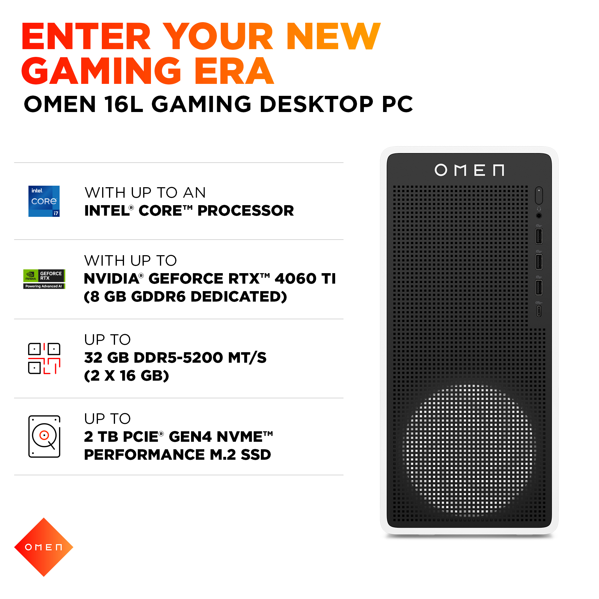 HP OMEN 16L Gaming Desktop TG03-0055t PC – image 6