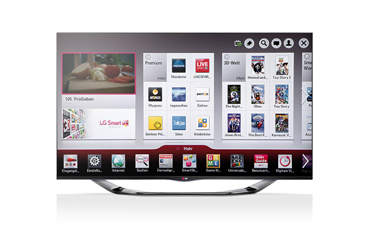 LG 55LA6908 TV 139.7 cm (55") Full HD Smart TV Wi-Fi Black