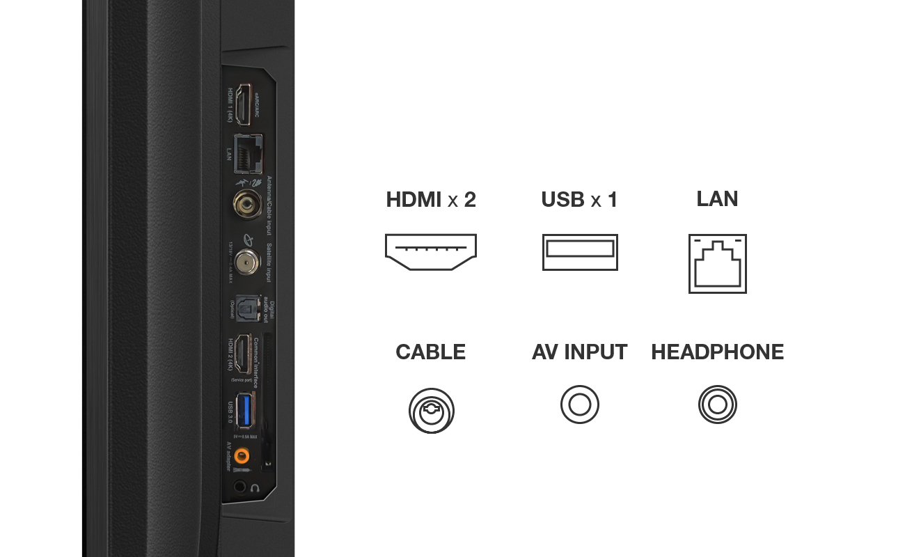 TCL 43P725 TV 109.2 cm (43") 4K Ultra HD Smart TV Wi-Fi Black – image 7