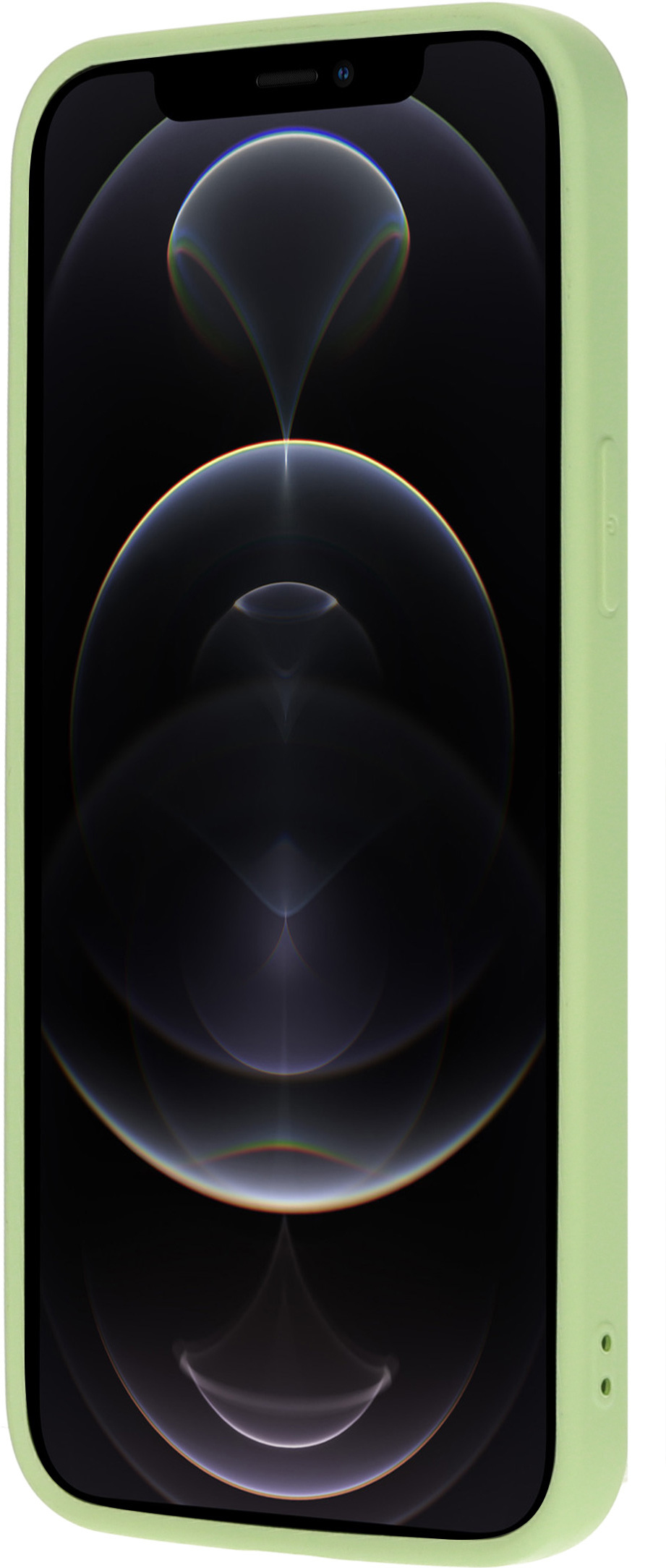 Mobiparts Silicone Cover Apple iPhone 12/12 Pro Pistache Green – image 4