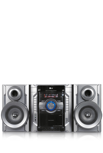 LG MCD23 CD player Black, Silver HiFi CD player