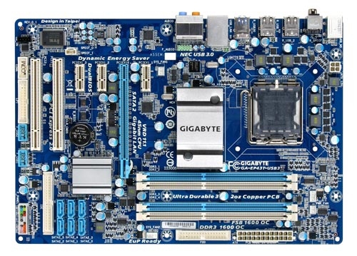 GIGABYTE GA-EP43T-USB3 motherboard LGA 775 (Socket T) ATX